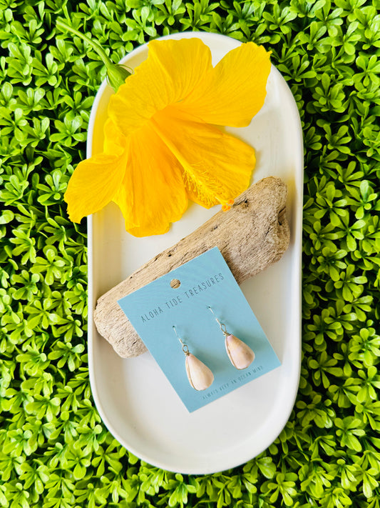 Sterling Silver Cone Shell Earrings