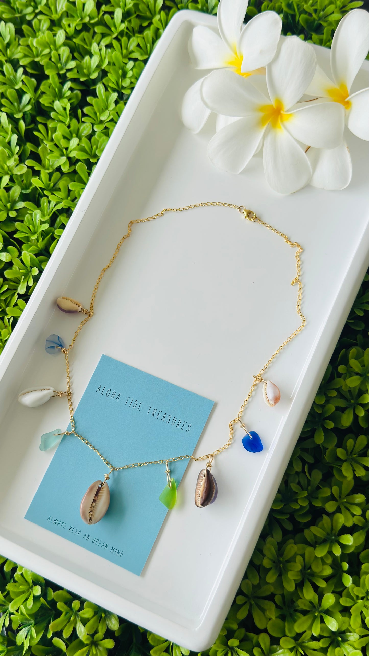 14K GF Dangle Necklace - Megan