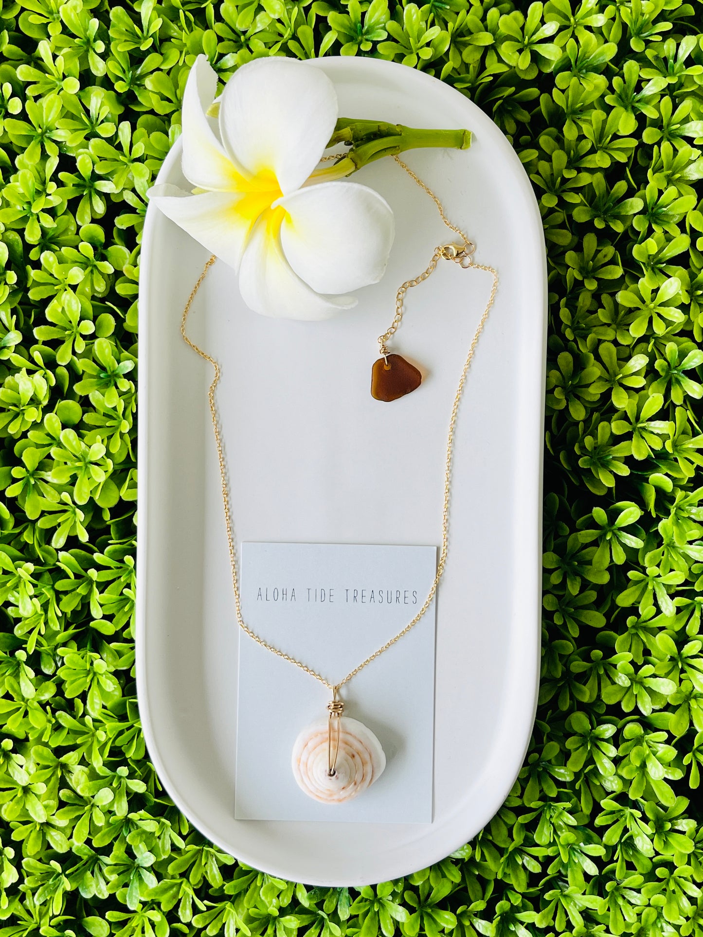 14K GF Puka Necklace 18”