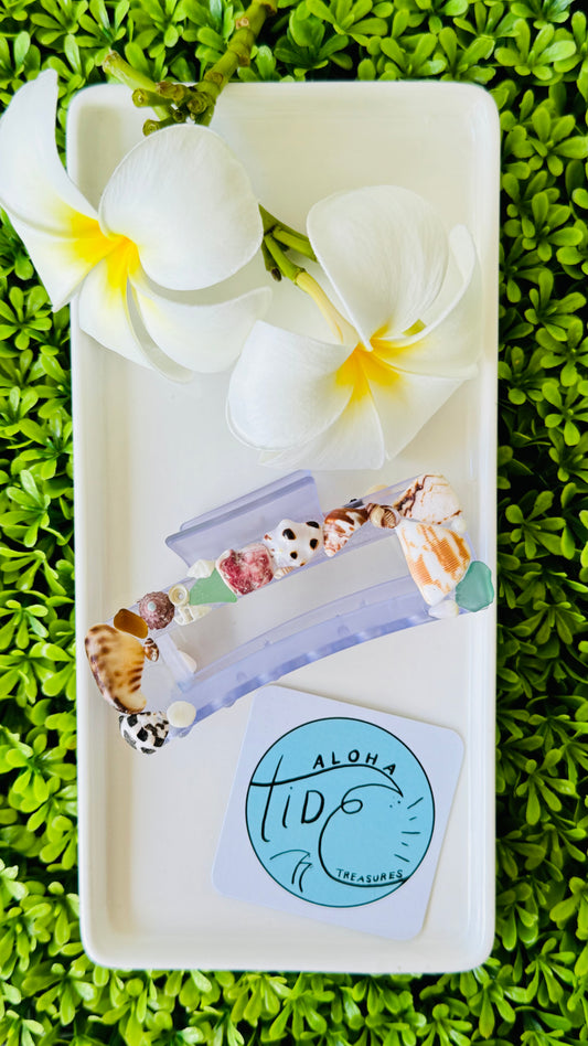 Mermaid Hair Clip - Purple