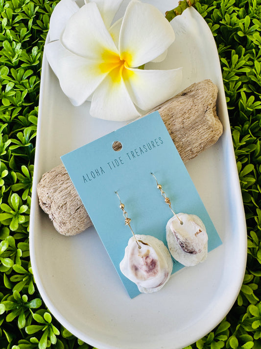14K GF Dottie Shell Earrings