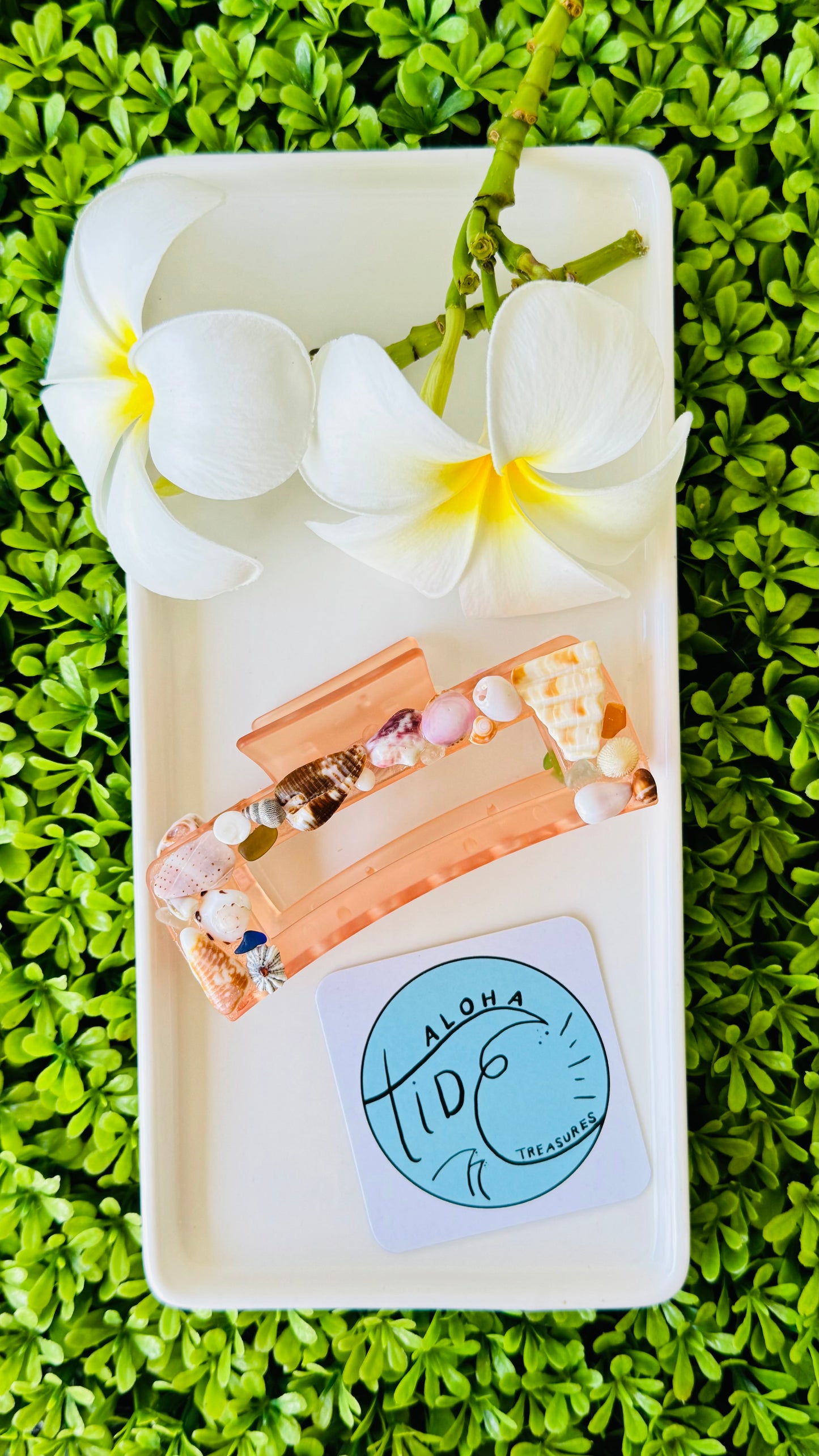 Mermaid Hair Clip - Orange