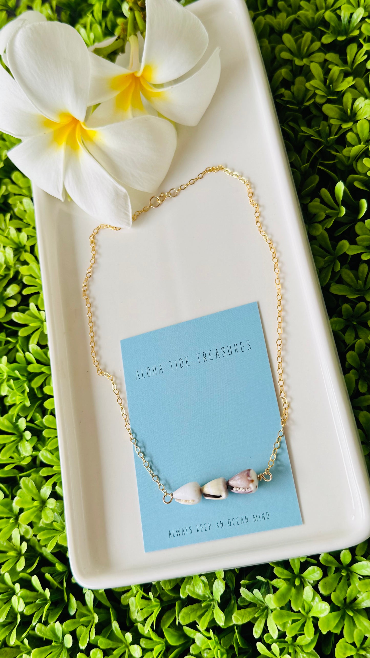 14K GF Cone Sand-Bar Necklace 16”