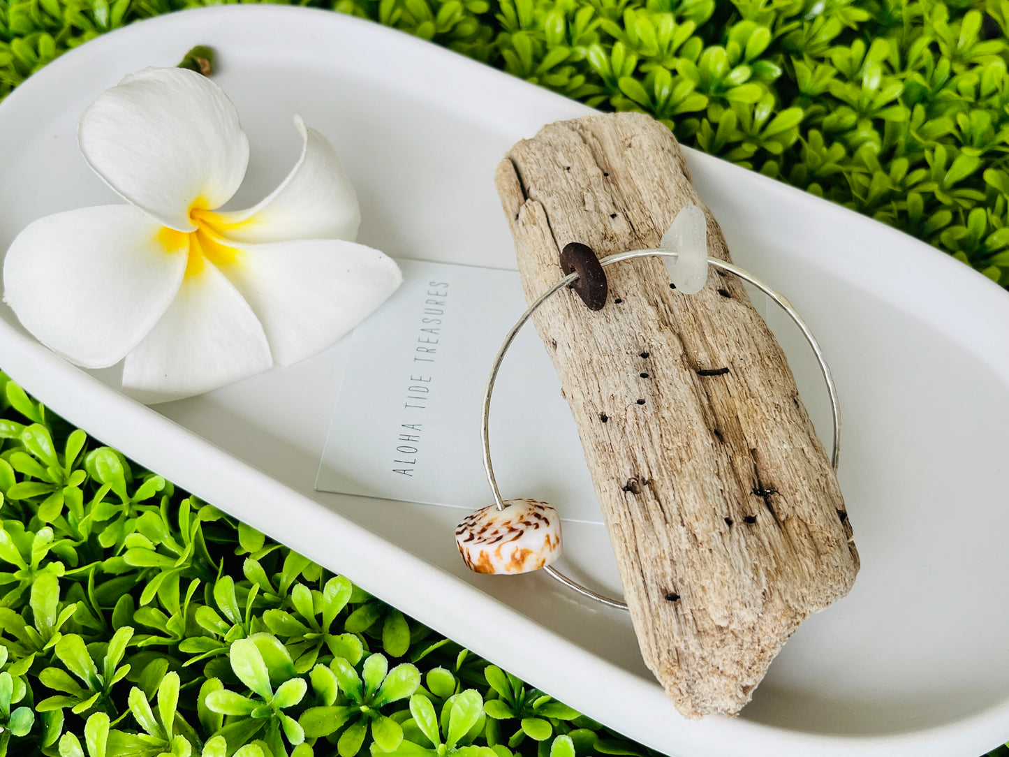 Sterling Silver Bangle 8”