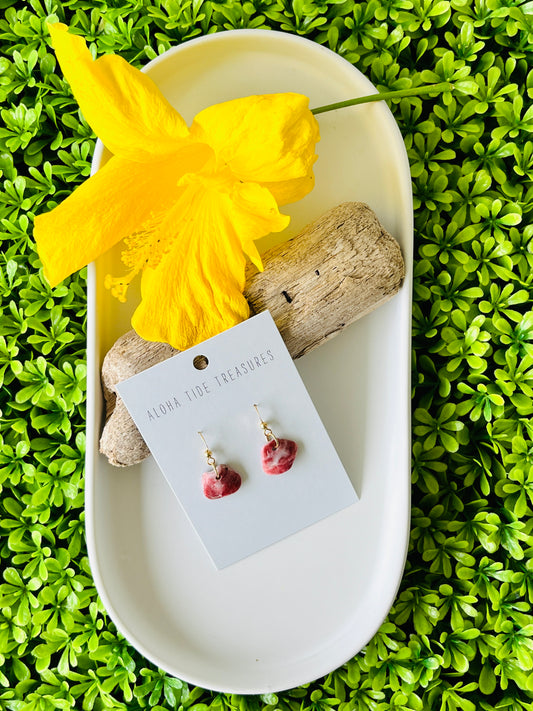 14K GF Pink Barnacle Earrings