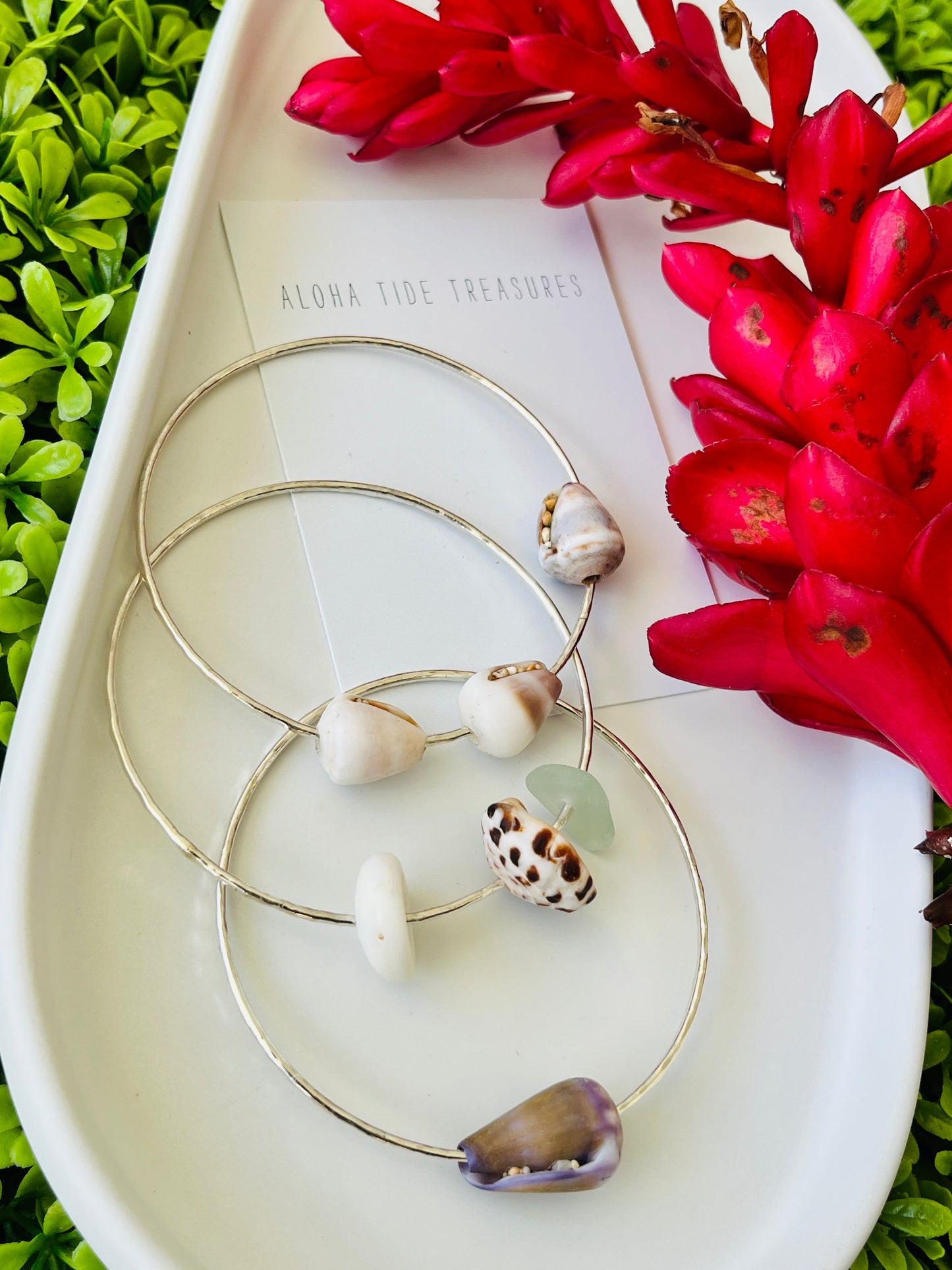 Sterling Silver Bangles 8”