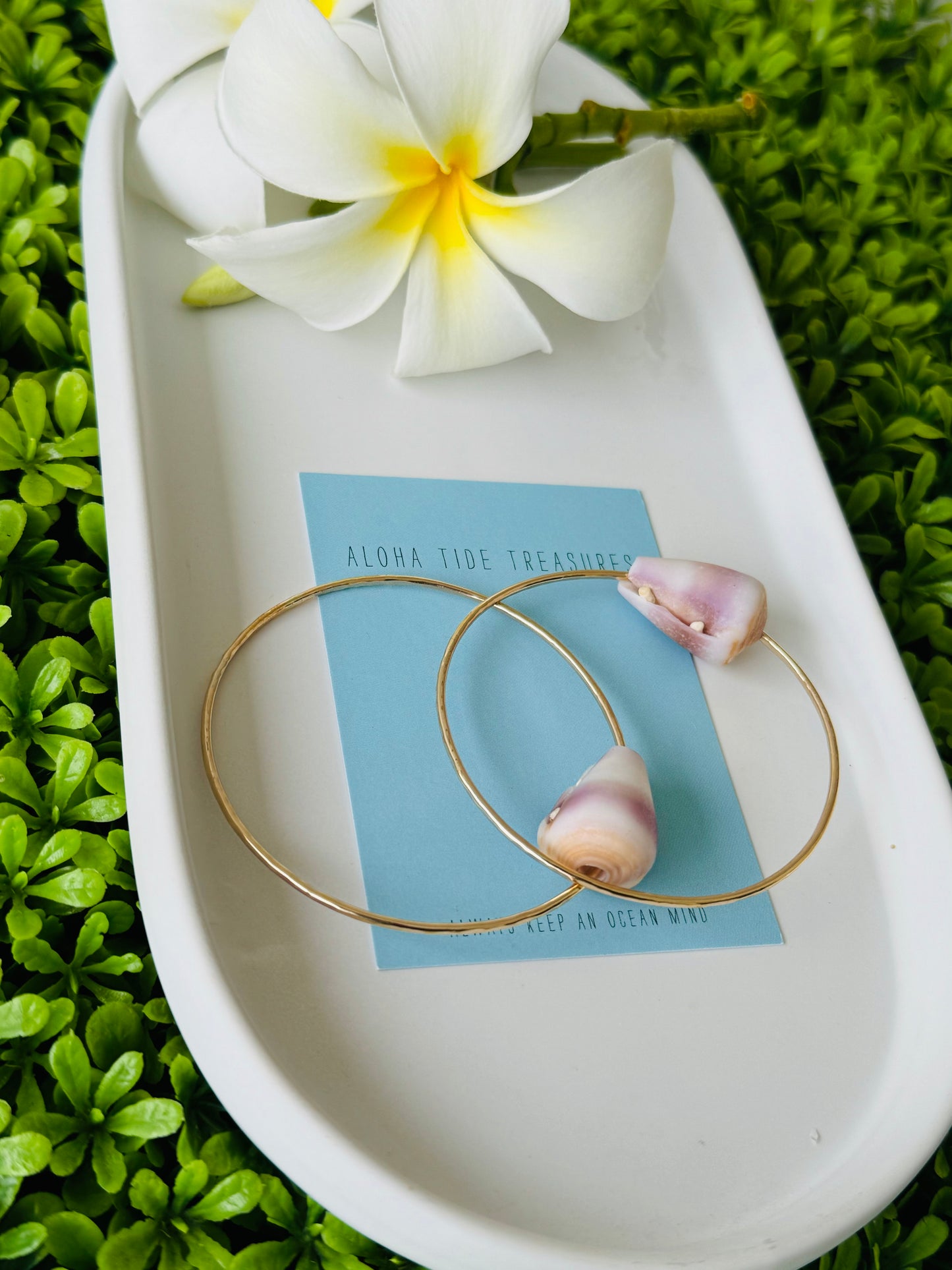 14K GF Bangle Set 7.75” - Ashley