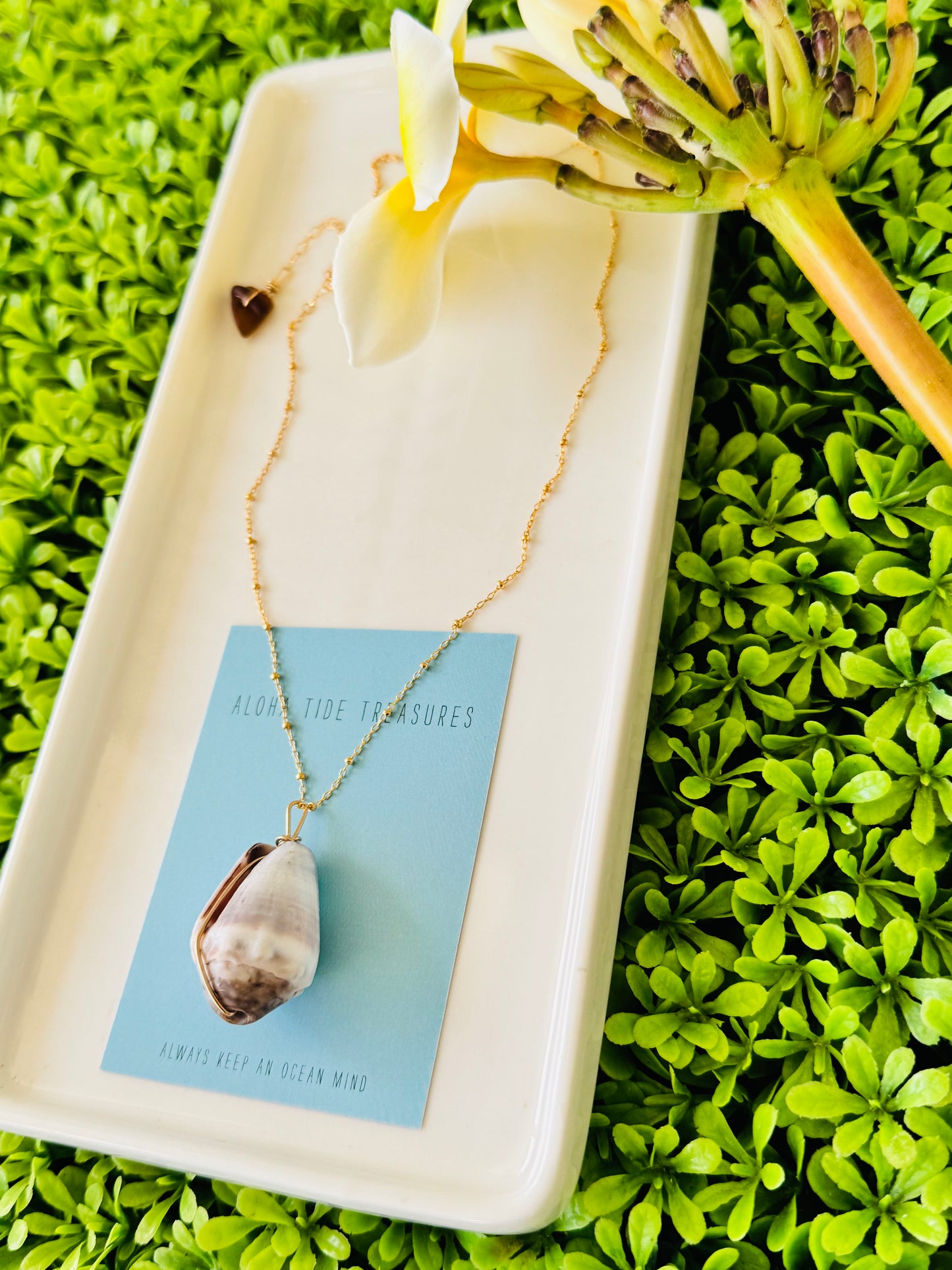 14K GF Cone Necklace 16” - Bree