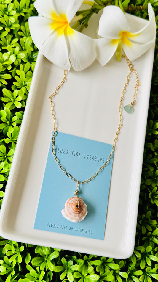 14K GF Puka Necklace 16”