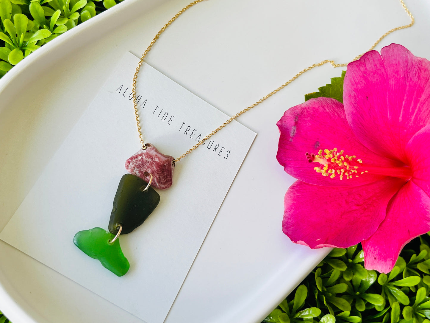 14K GF Mermaid Necklace 16”