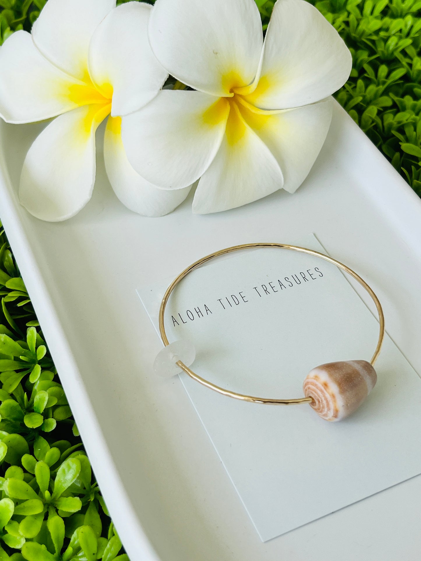 14K GF Bangle 8”