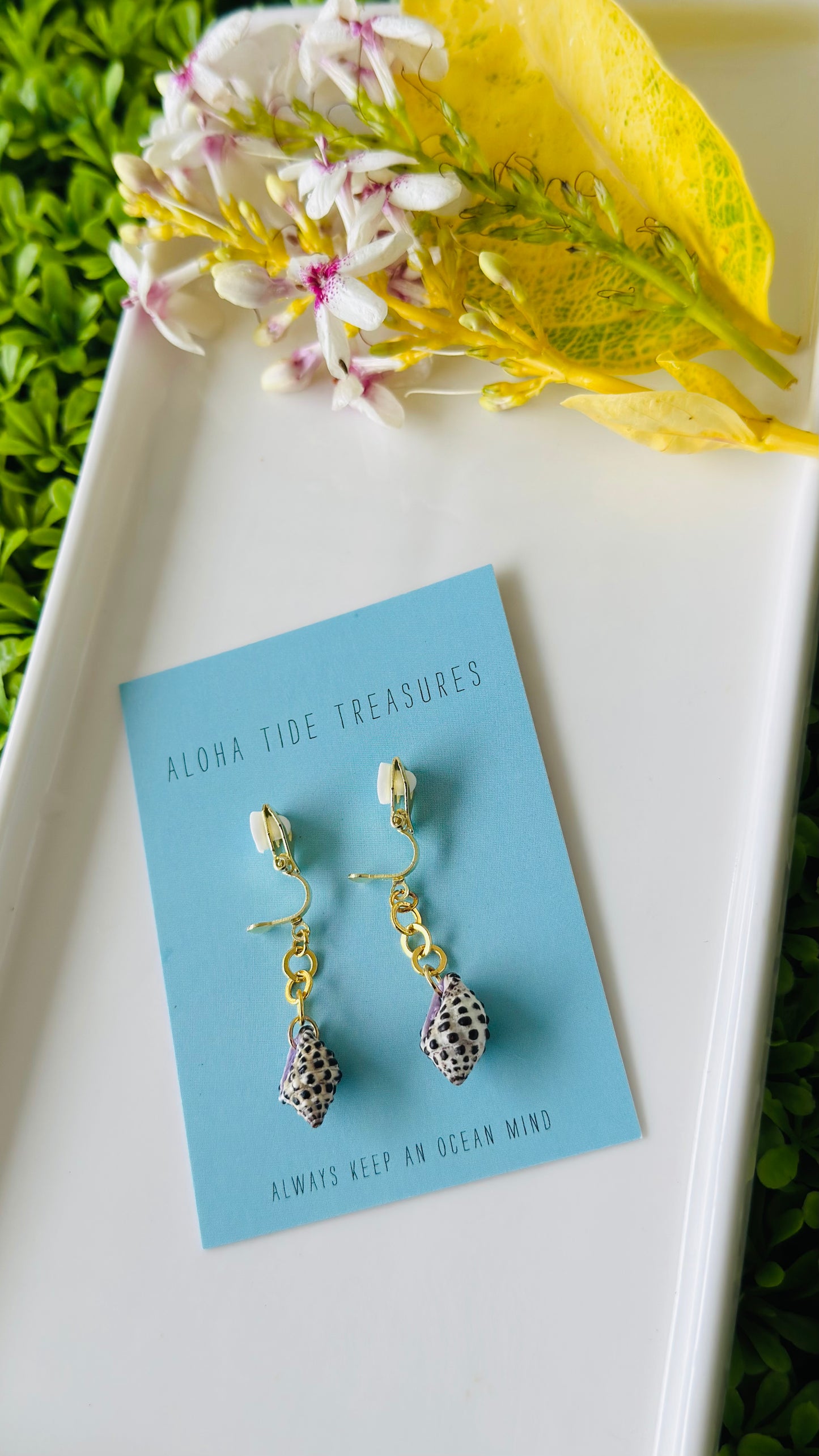 GP Drupe Clip-on Earrings - Carrie