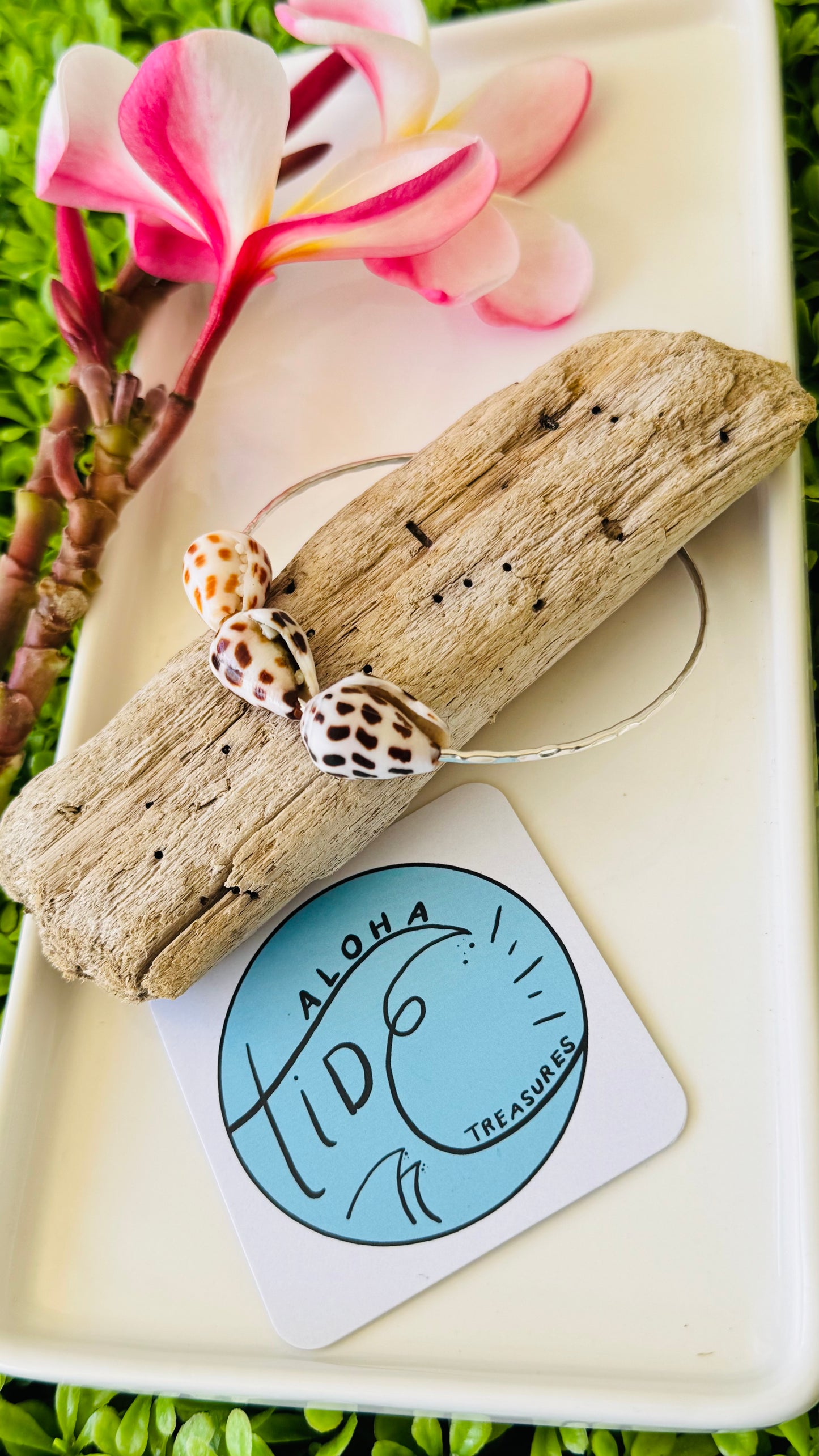 Sterling Silver Bangle 8.5”  - Ginny