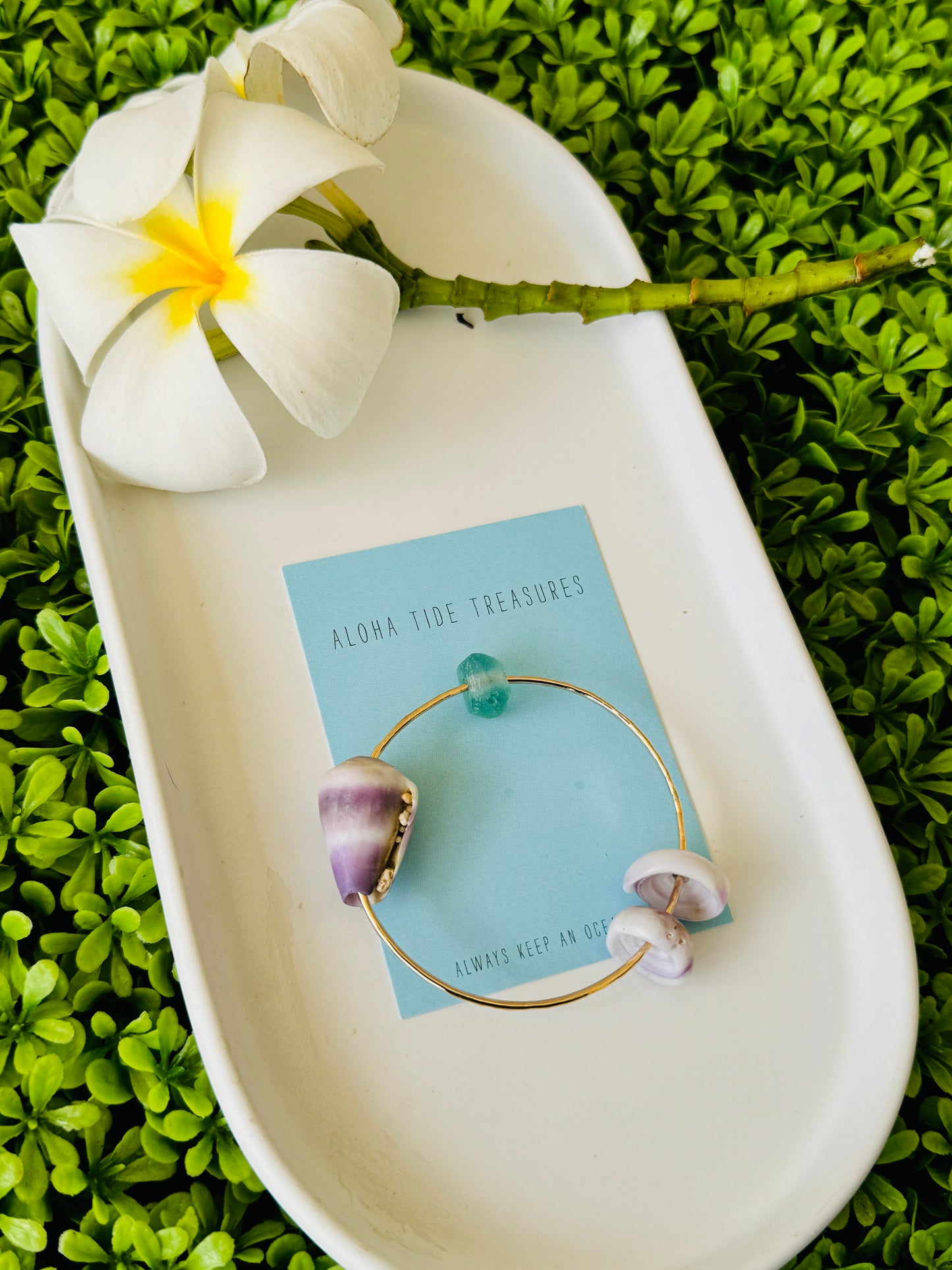 14K GF Bangle 7.5” - Jennifer