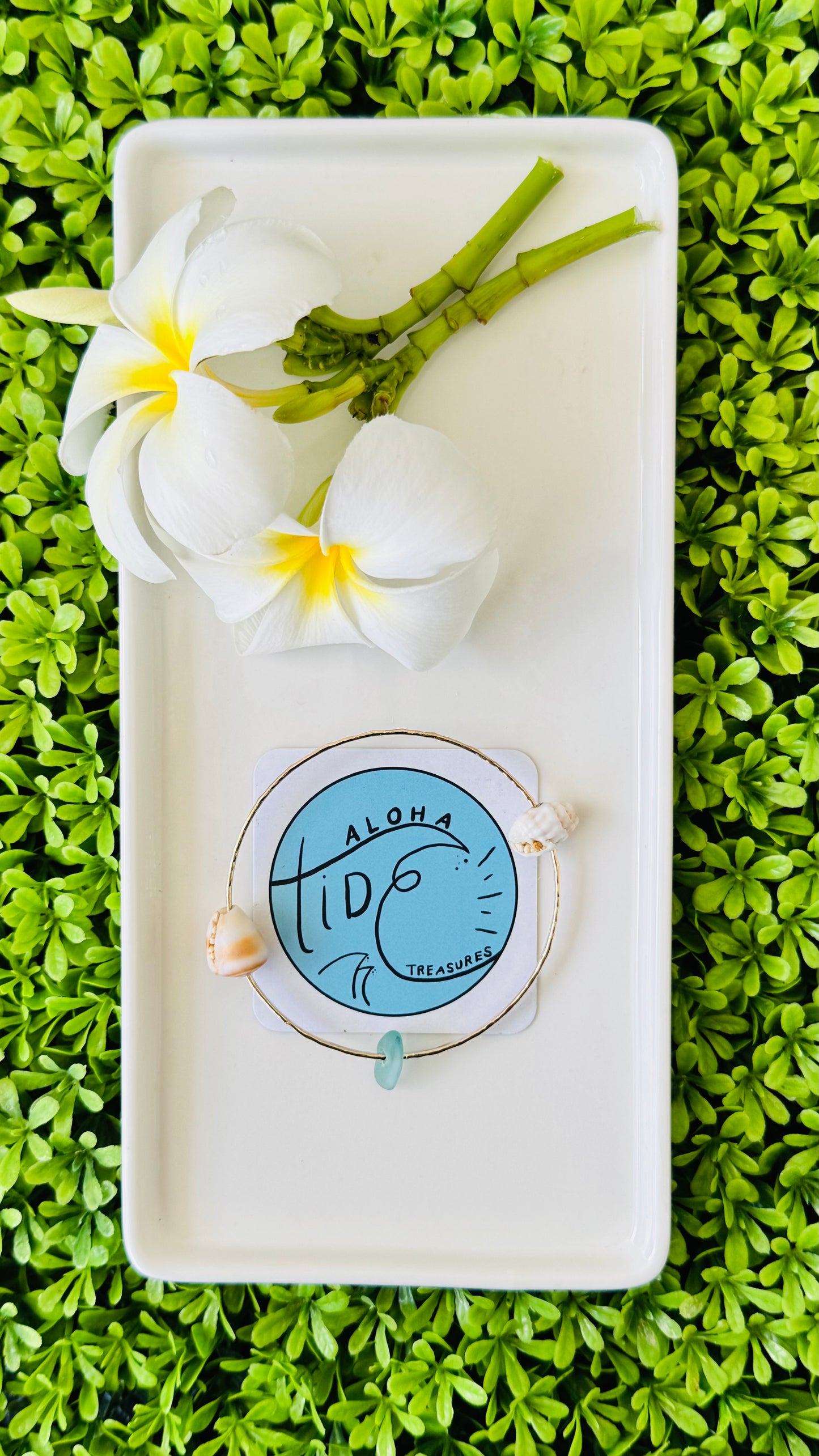 14K GF Bangle 8.5”  - Tiffany