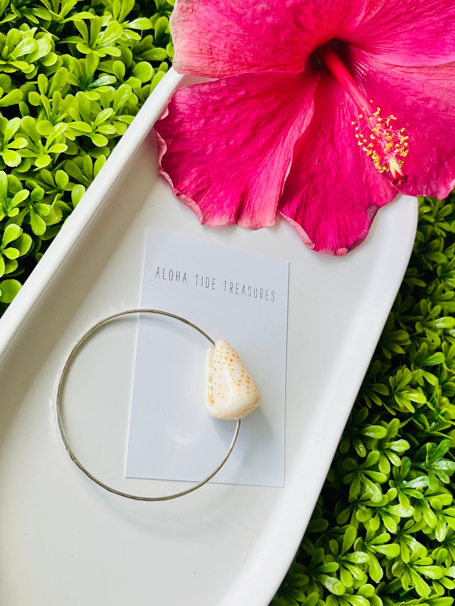 Sterling Silver Bangle 8”