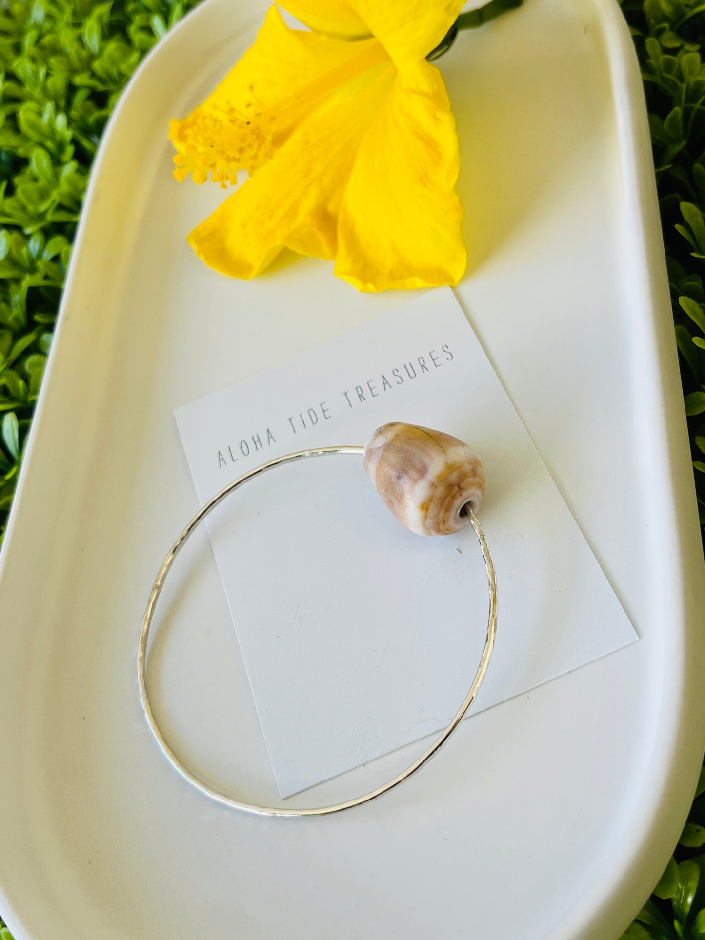 Sterling Silver Bangle 8”