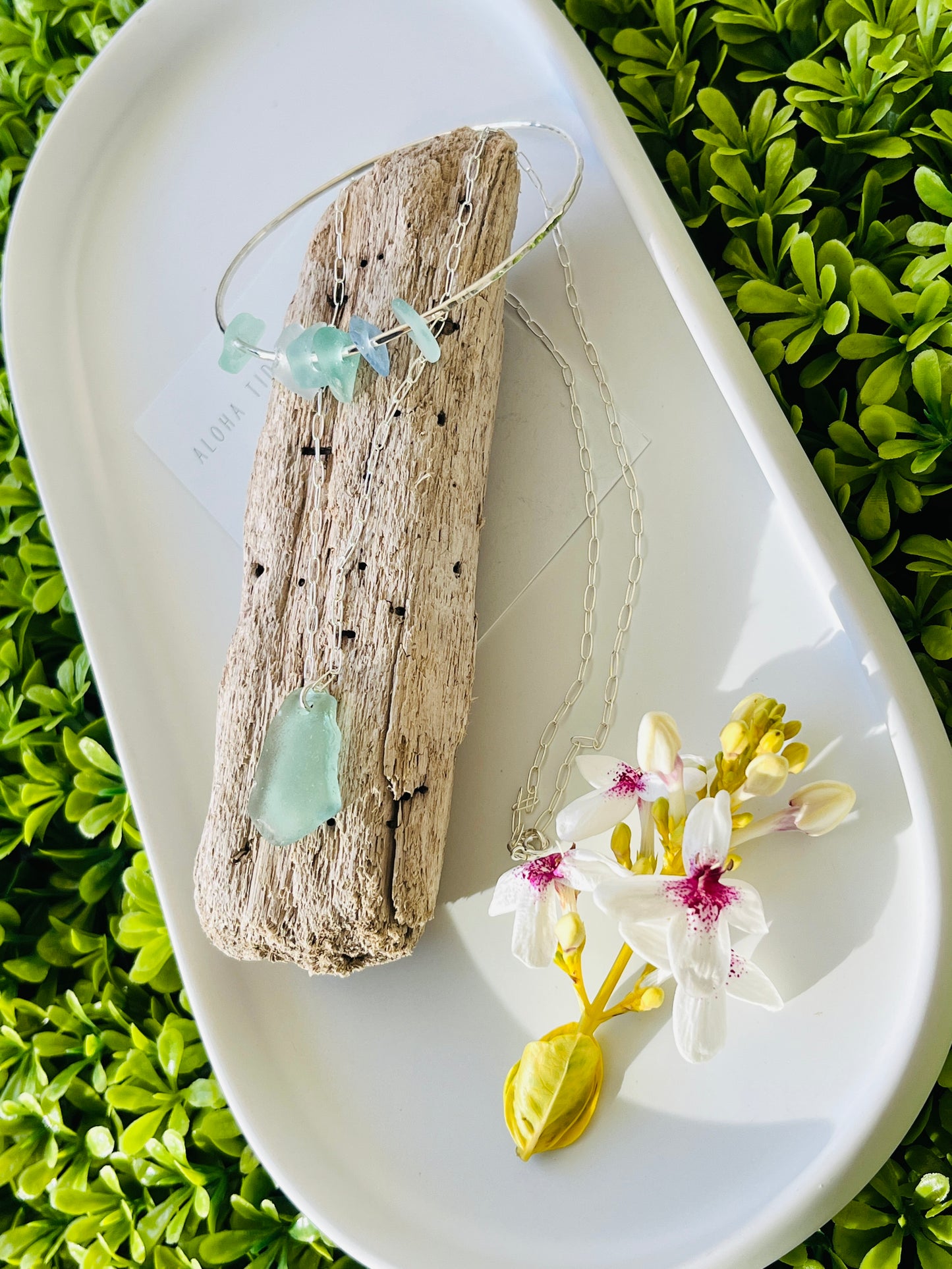 Shades of Blue Sea Glass Set