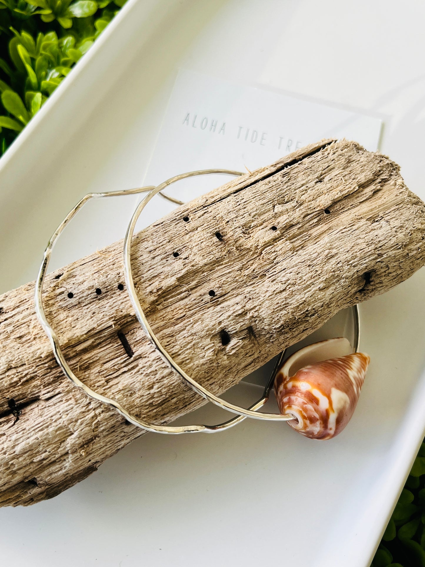 Sterling Silver Bangle 8”