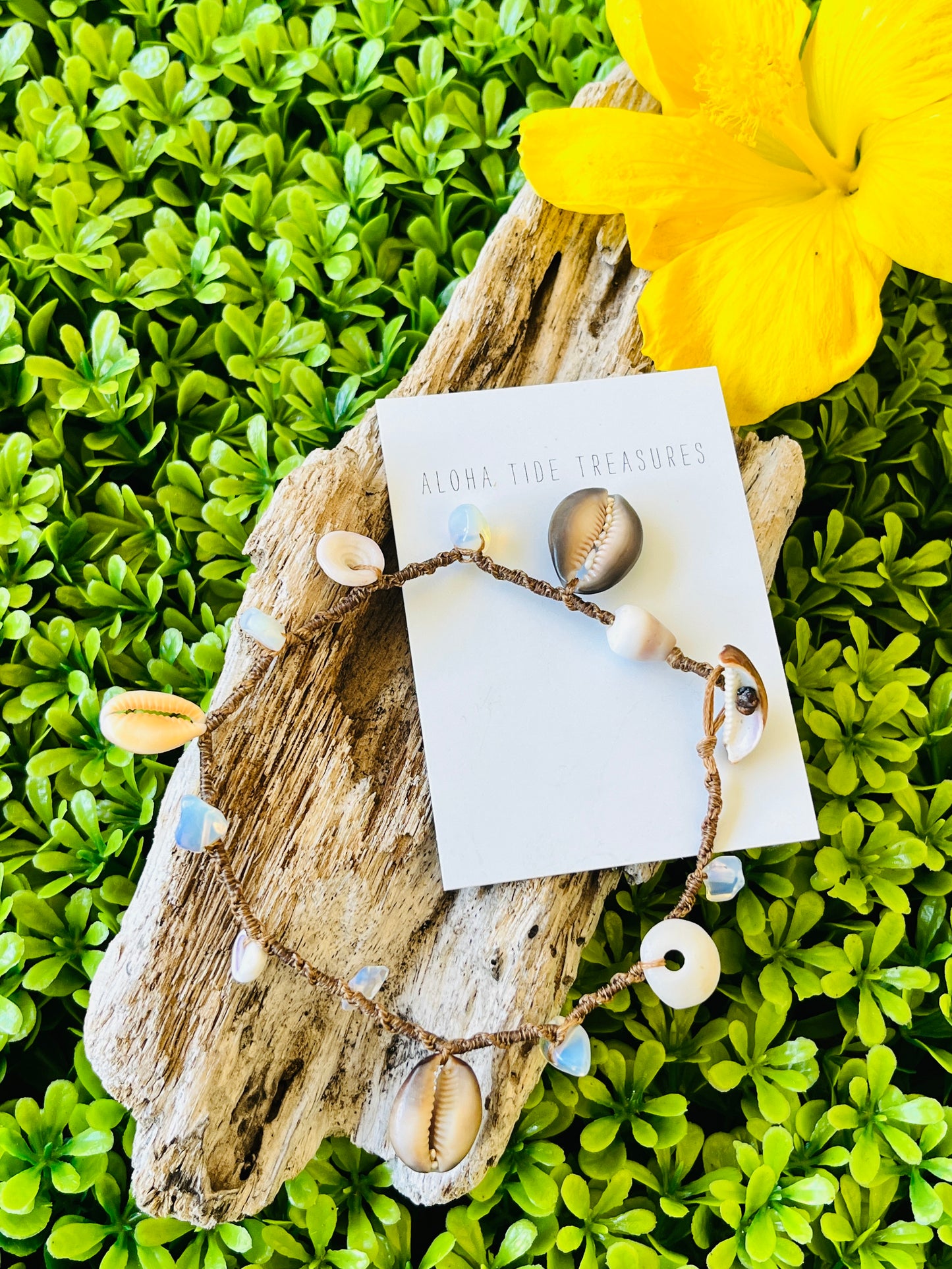 Hawaiian Shell Anklet 10”