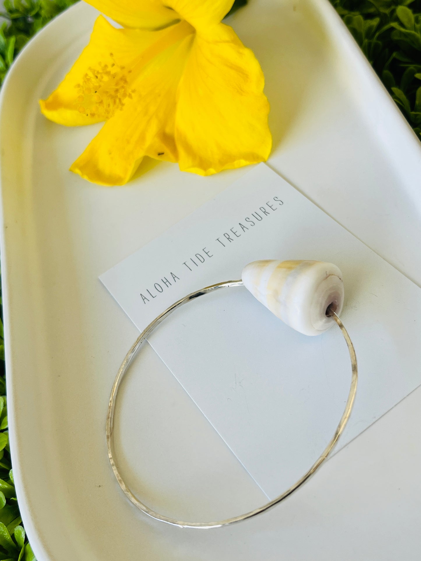 Sterling Silver Bangle 8”