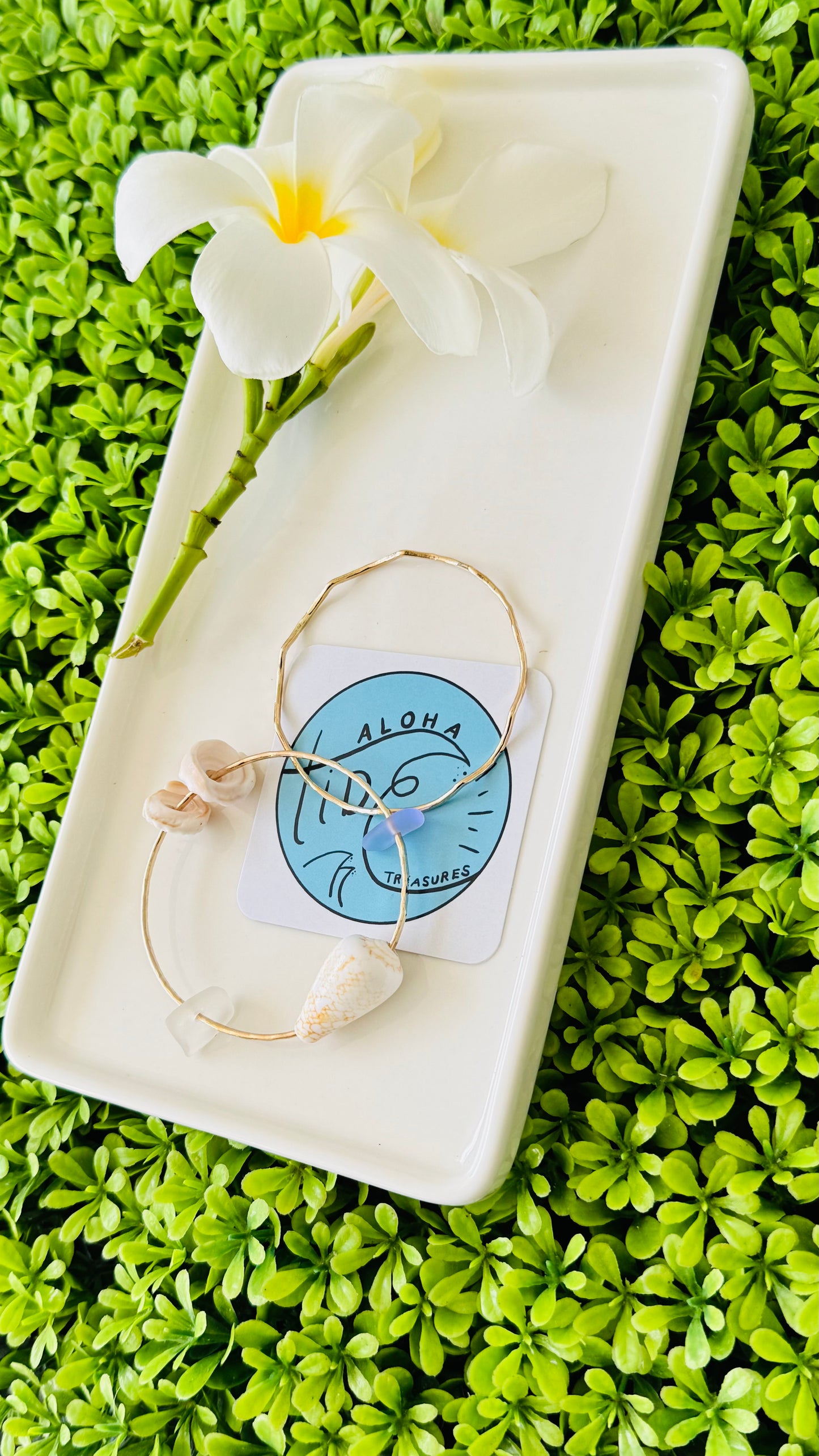 14K GF Bangle Set - Cali