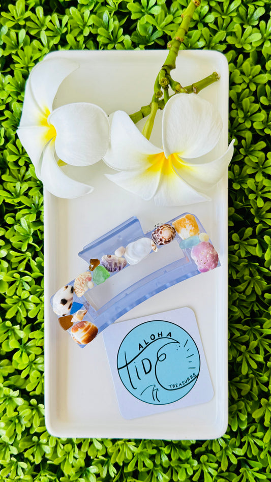 Mermaid Hair Clip - Blue