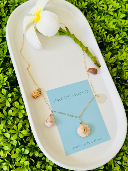 14K GF Dangle Necklace - Ashley