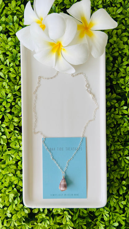Sterling Silver Cone Shell Necklace 17” - Michelle