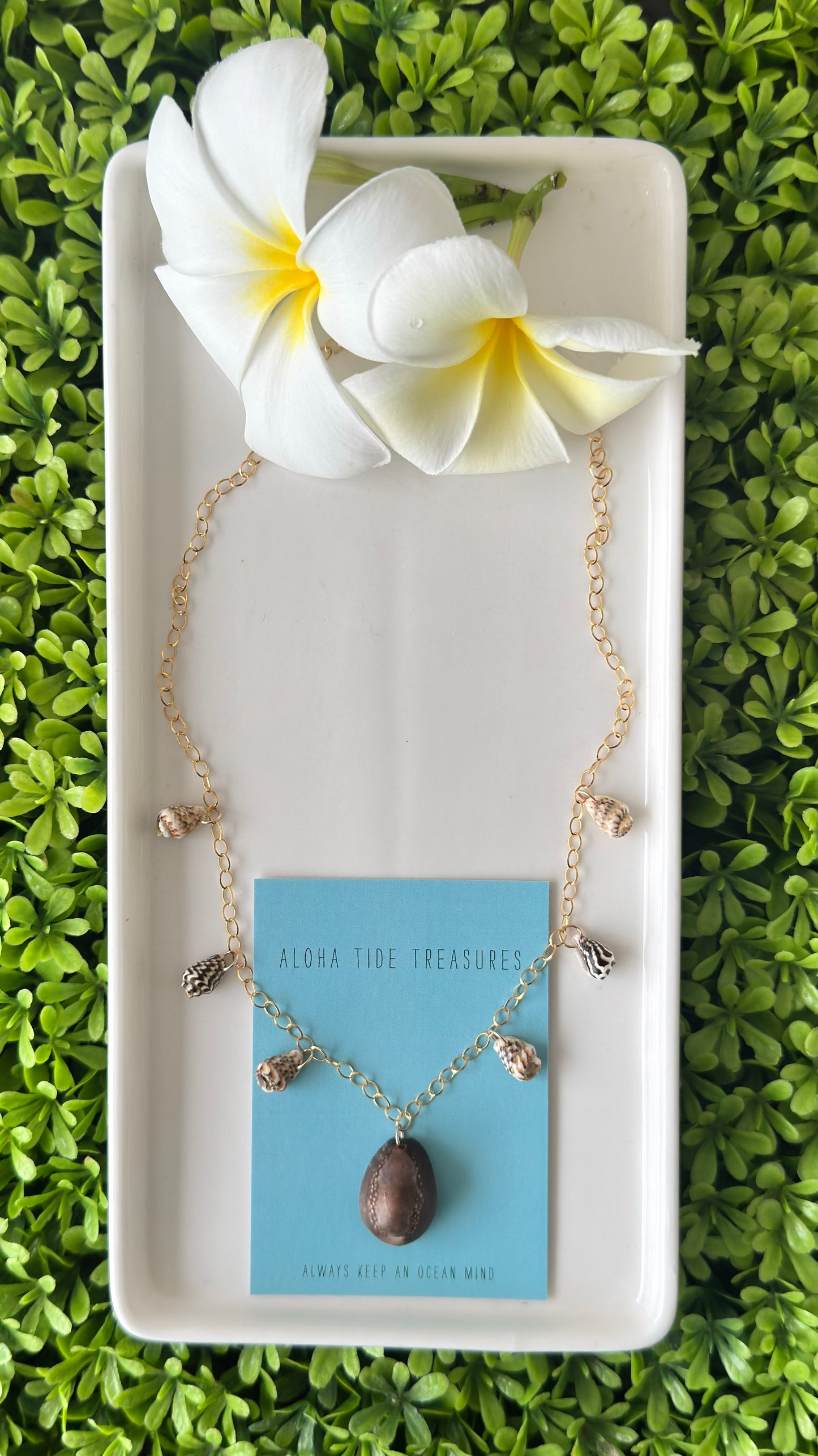 14K GF Dangle Necklace - Rebekah