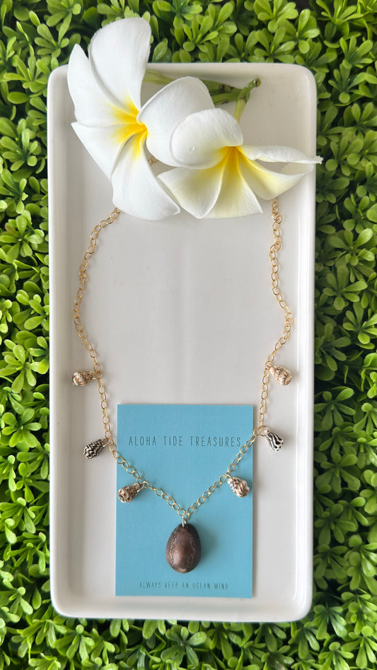 14K GF Dangle Necklace - Rebekah