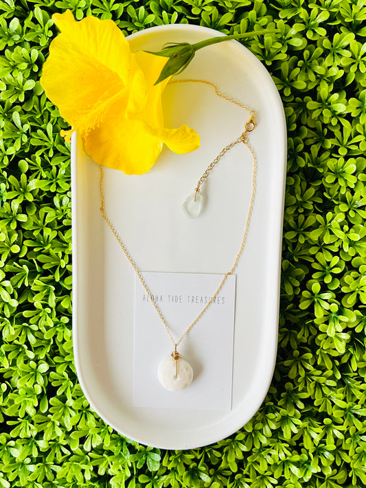 14K GF Puka Necklace 16”