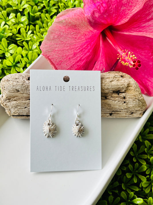 Sterling Silver ‘Opihi Earrings