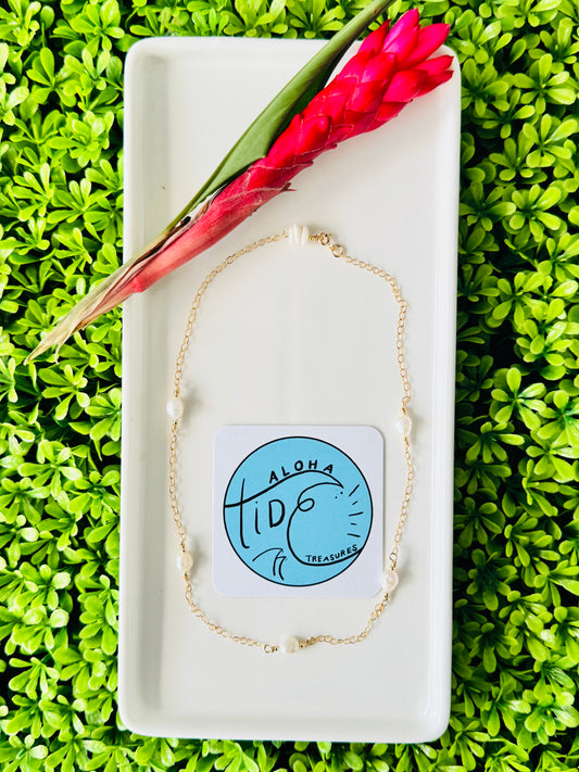 14K GF Freshwater Pearl Necklace - Ashley