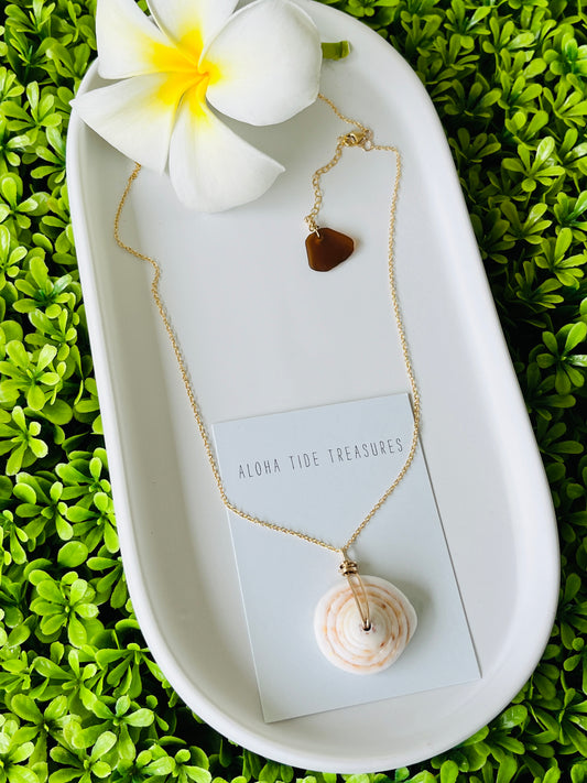 14K GF Puka Necklace 18”