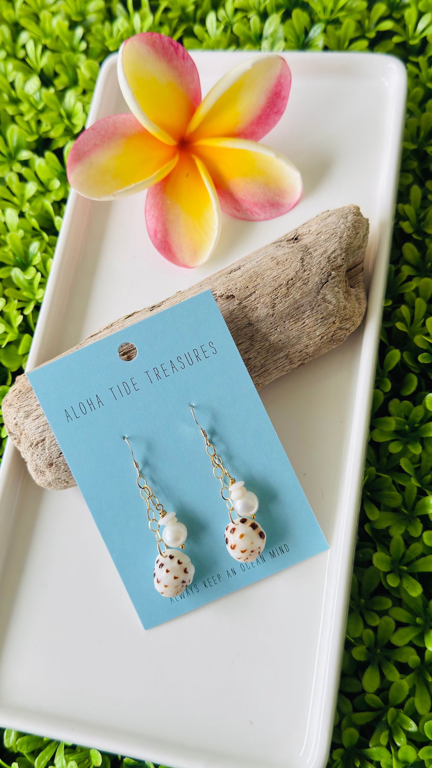 14K GF Dangle Pearl/Drupe Earrings
