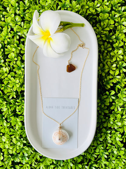 14K GF Puka Necklace 18”