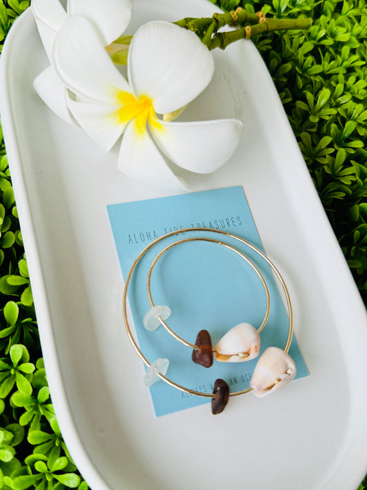 14K GF Bangle Set 6” & 8.5” - Teresa
