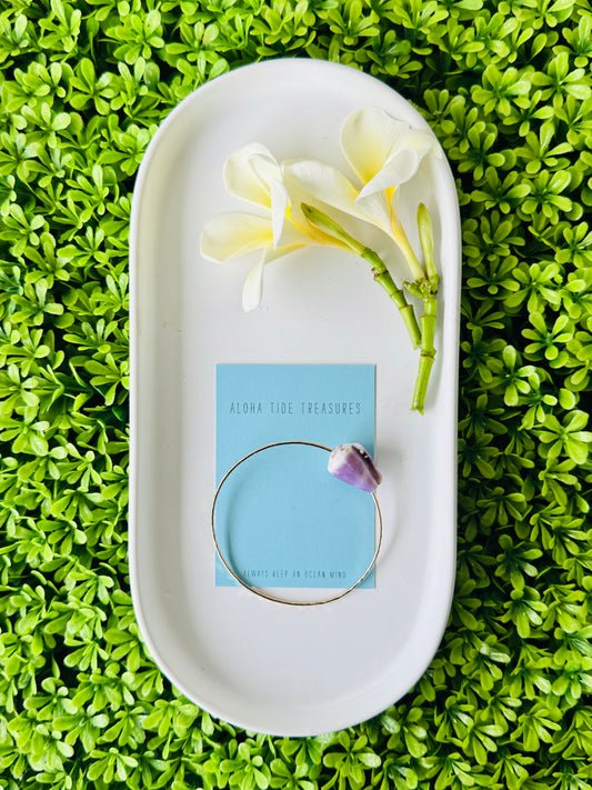 14K GF Bangle 8” - Bree