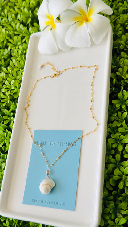 14K GF Turbo Necklace 16” - Ashley