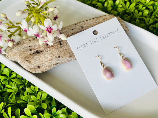 14K GF Cowrie Shell Earrings