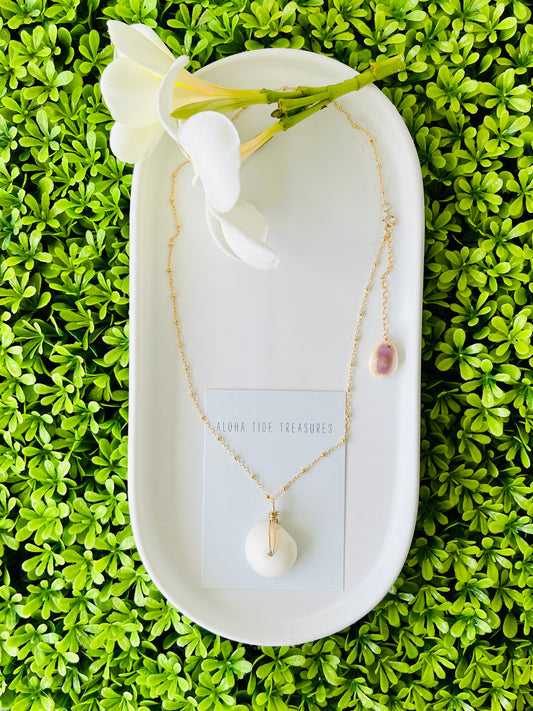 14K GF Puka Necklace 18”