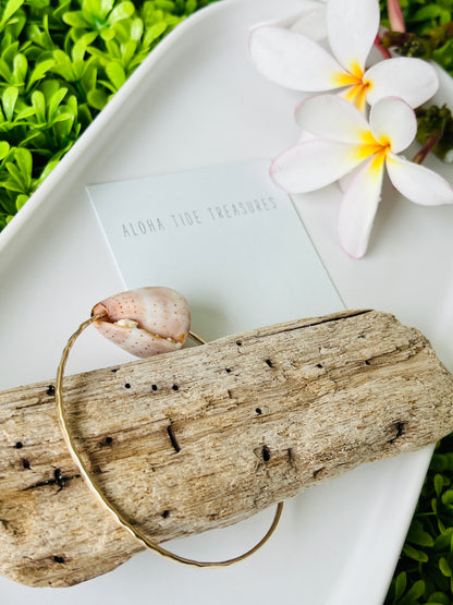 14K GF Bangle 8”