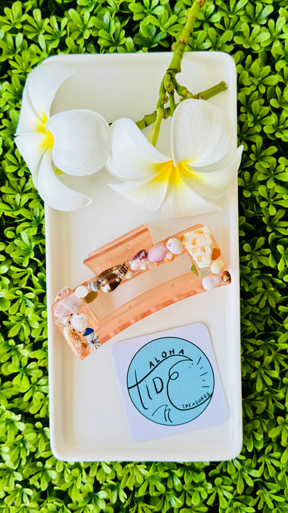Mermaid Hair Clip - Orange