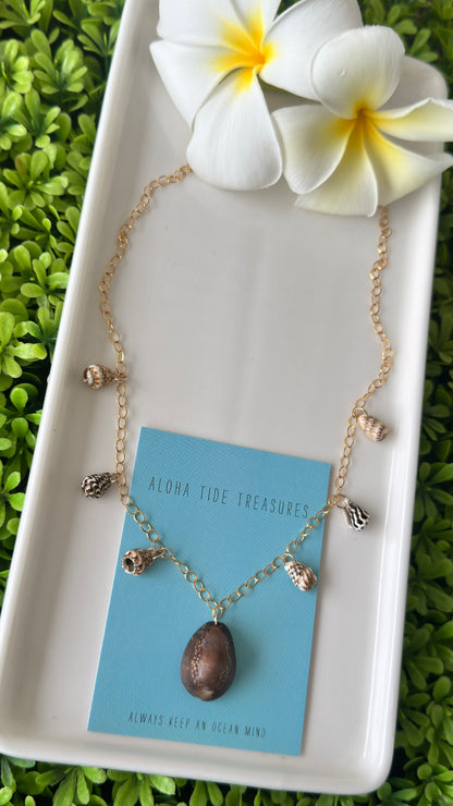 14K GF Dangle Necklace - Rebekah