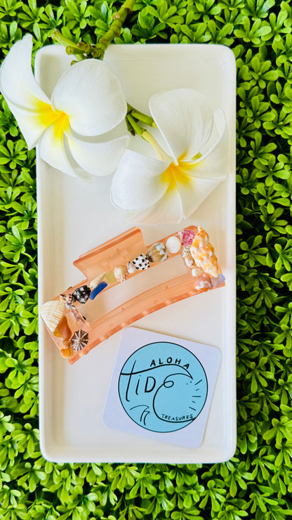 Mermaid Hair Clip - Orange