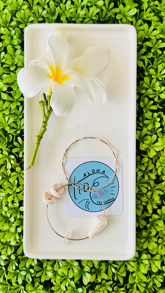 14K GF Bangle Set - Cali