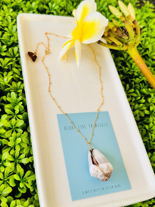 14K GF Cone Necklace 16” - Bree