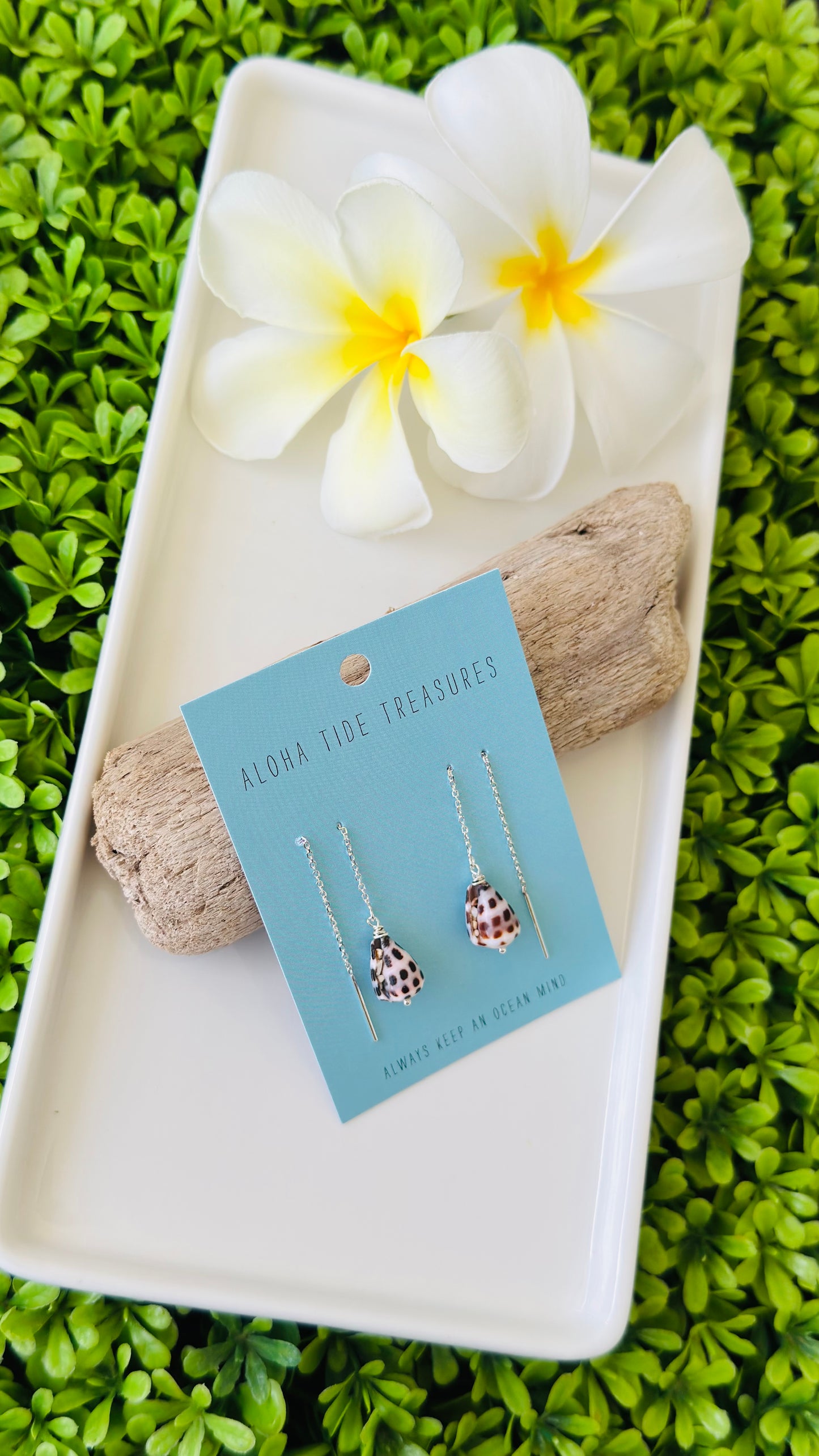 Sterling Silver Hebrew Threader Earrings
