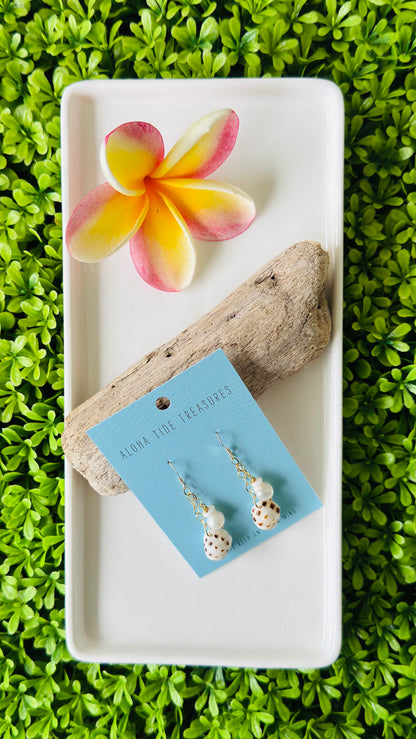14K GF Dangle Pearl/Drupe Earrings